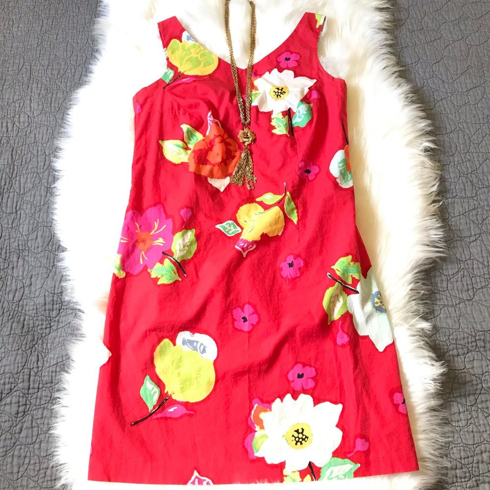 3x$25 Floral A-Line  Sleeveless 100% Cotton Dress